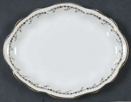 H111 13" Oval Serving Platter