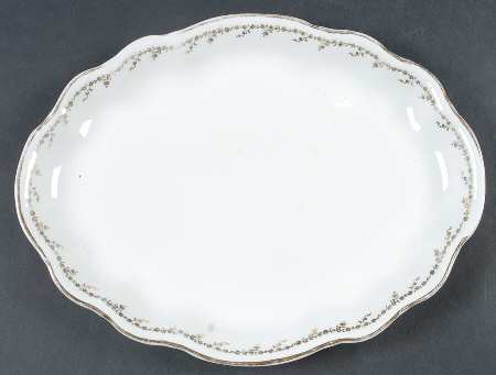 H111 15" Oval Serving Platter