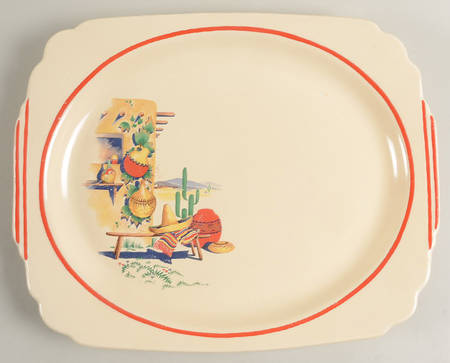 Hacienda 13" Oval Serving Platter