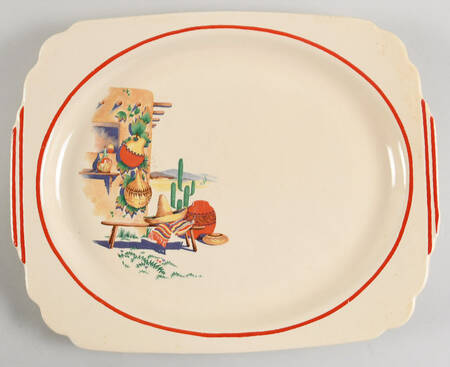 Hacienda 13" Oval Serving Platter