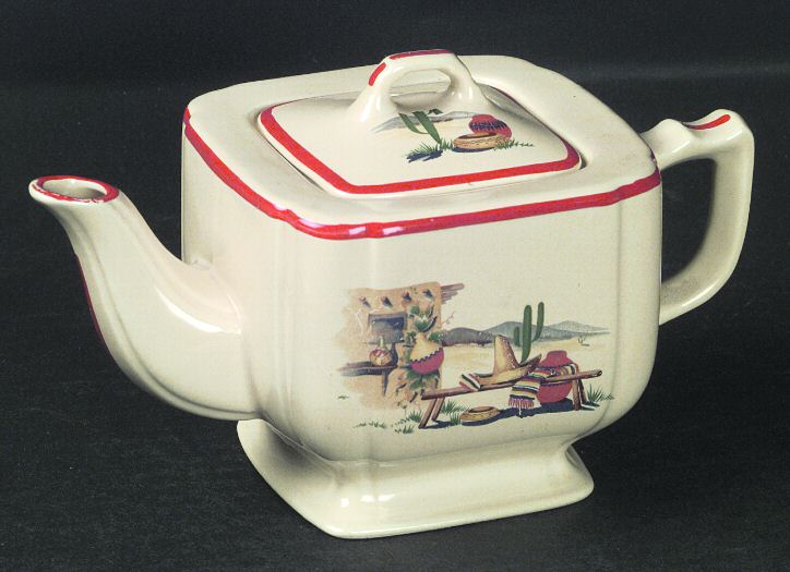 Hacienda Teapot & Lid by Homer Laughlin 