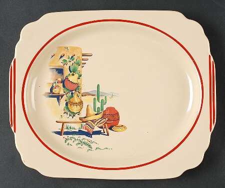 Hacienda 11" Oval Serving Platter