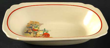 Hacienda 9" Oval Vegetable Bowl