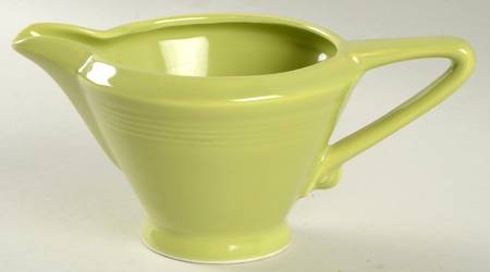 Harlequin Chartreuse Creamer