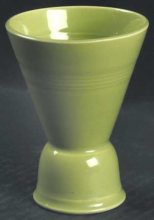 Harlequin Chartreuse Double Egg Cup