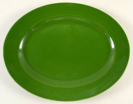 Harlequin Forest Green 13" Oval Serving Platter