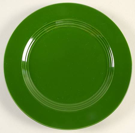 Harlequin Forest Green Luncheon Plate