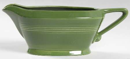 Harlequin Forest Green Gravy Boat