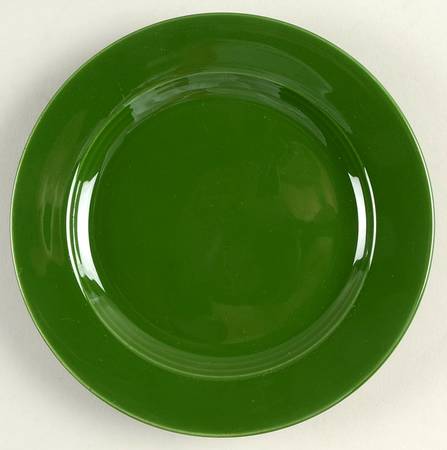 Harlequin Forest Green Bread & Butter Plate