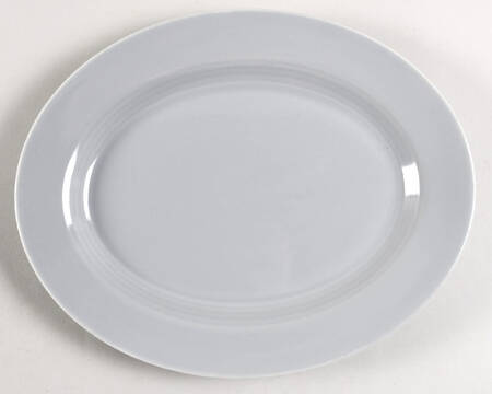 Harlequin Grey 11" Oval Serving Platter