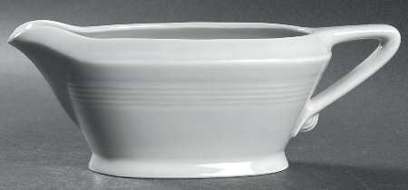 Harlequin Grey Gravy Boat