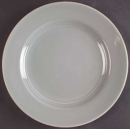 Harlequin Grey Luncheon Plate