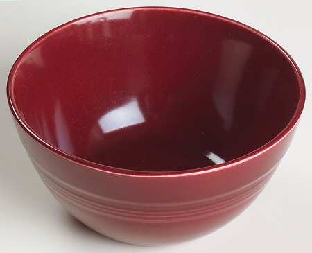 Harlequin Maroon Cranberry 36s Bowl