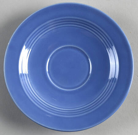 Harlequin Mauve Blue Saucer