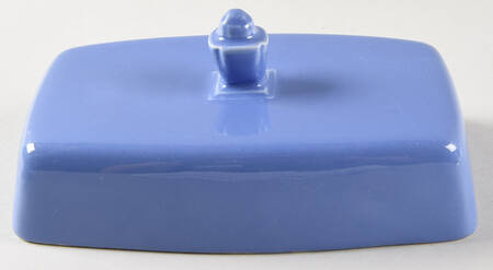 Harlequin Mauve Blue Lid for 1/2 Pound Butter Dish