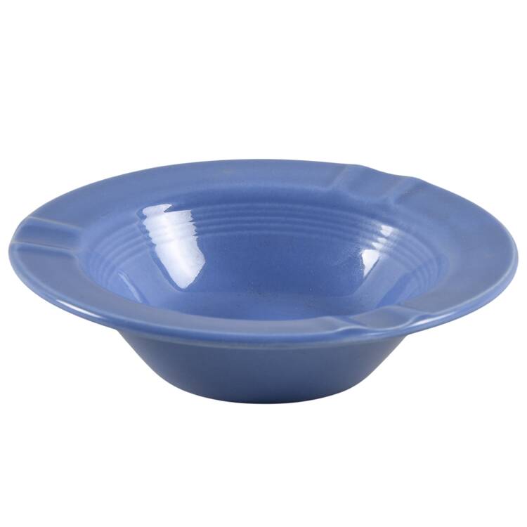 Harlequin Mauve Blue 5" Ashtray