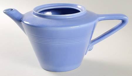 Harlequin Mauve Blue Teapot No Lid