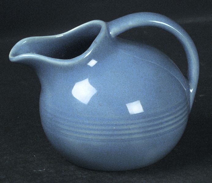 Harlequin Mauve Blue Novelty Creamer