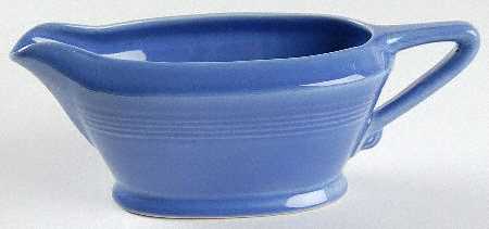 Harlequin Mauve Blue Gravy Boat