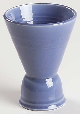 Harlequin Mauve Blue Double Egg Cup