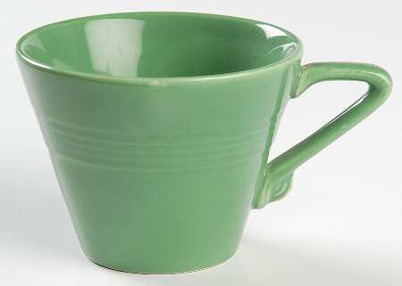 Harlequin Medium Green (Newer) Flat Cup