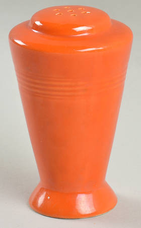 Harlequin Red Salt Shaker