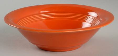 Harlequin Red Oatmeal Bowl