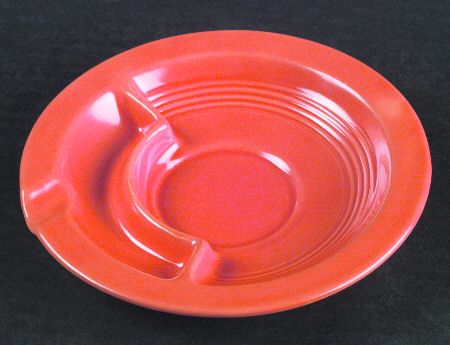 Harlequin Red Ashtray Saucer