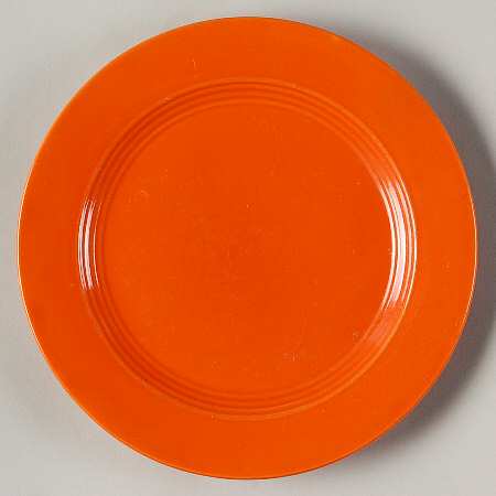 Harlequin Red Bread & Butter Plate