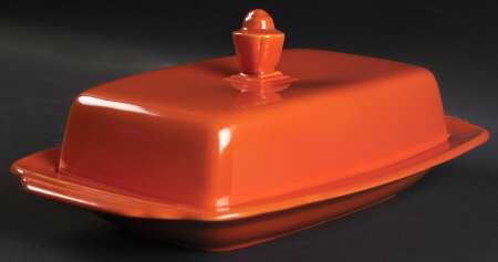 Harlequin Red Half Pound Covered Butter