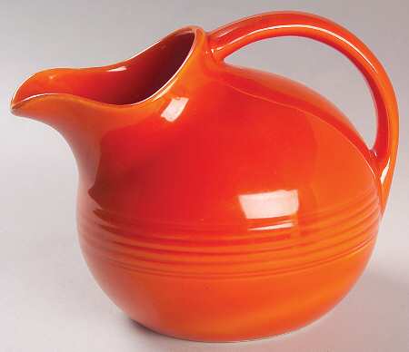 Harlequin Red Novelty Creamer