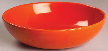 Harlequin Red Individual Salad Bowl