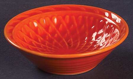 Harlequin Red 3" Round Nut Dish
