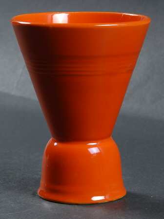 Harlequin Red Double Egg Cup