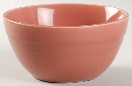 Harlequin Rose Cranberry 36s Bowl by Homer Laughlin 