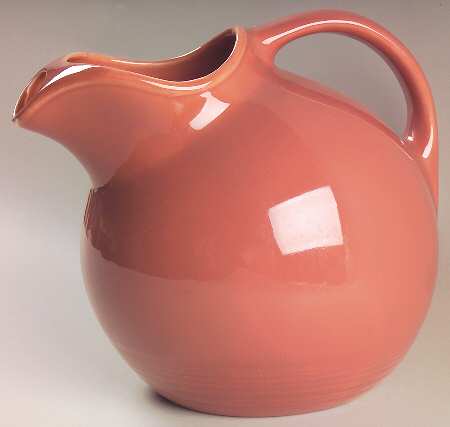 Harlequin Rose 80 Oz Pitcher by Homer Laughlin 