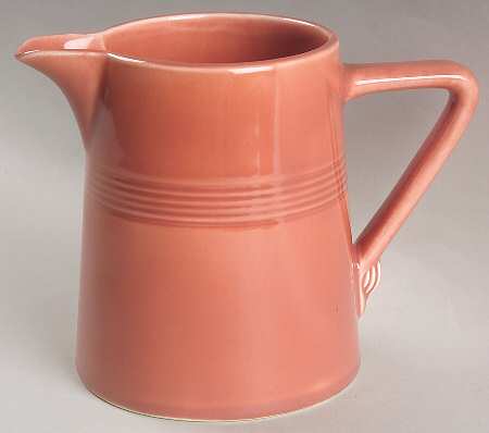 Harlequin Rose 24 Oz Pitcher by Homer Laughlin 