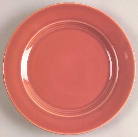 Harlequin Rose Bread & Butter Plate by Homer Laughlin 