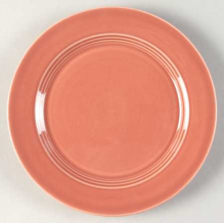 Harlequin Rose Salad Plate by Homer Laughlin 