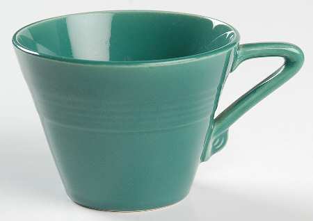 Harlequin Spruce Green Flat Cup