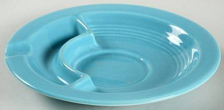 Harlequin Turquoise (Older) Ashtray Saucer