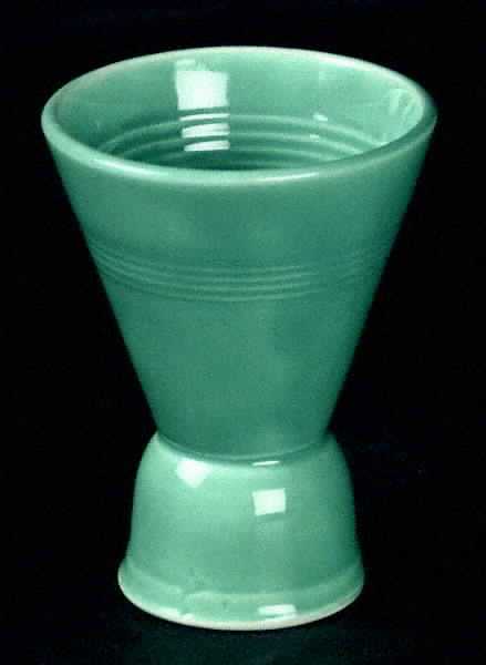 Harlequin Turquoise (Older) Double Egg Cup