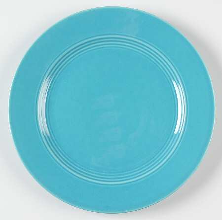 Harlequin Turquoise (Older) Luncheon Plate