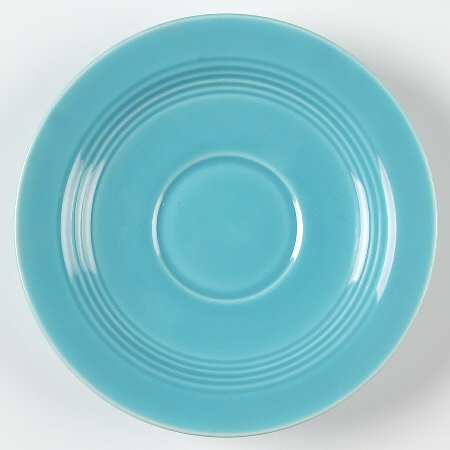 Harlequin Turquoise (Older) Saucer