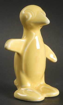 Harlequin Yellow (Older) Penguin Figurine