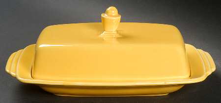 Harlequin Yellow (Older) Half Pound Covered Butter