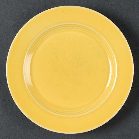 Harlequin Yellow (Older) Bread & Butter Plate