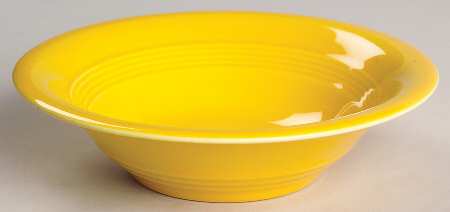 Harlequin Yellow (Older) Fruit/Dessert (Sauce) Bowl