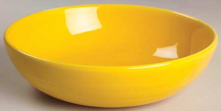 Harlequin Yellow (Older) Individual Salad Bowl