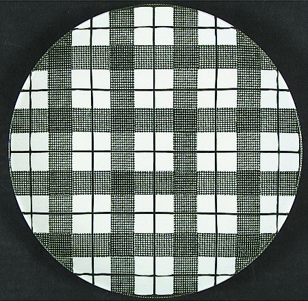 Highland Plaid (Green) by Homer Laughlin 